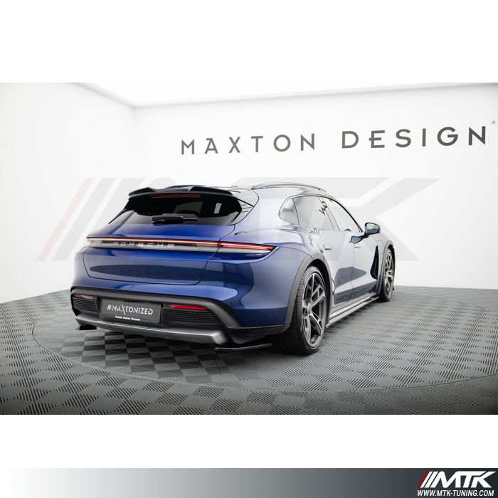 Lames latérales arrière Maxton Porsche Taycan Mk1 4S Cross Turismo 2019>